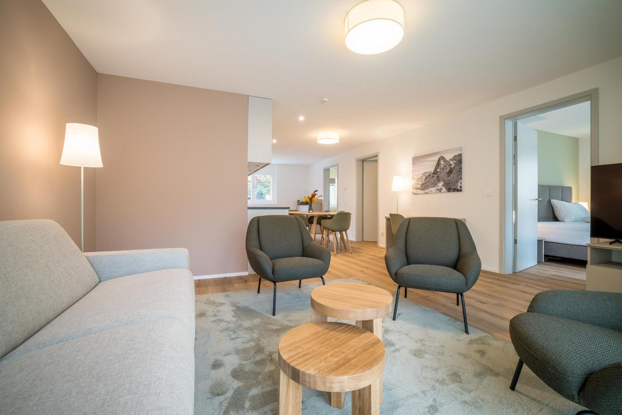 Modern City Apartments 因特拉肯 客房 照片