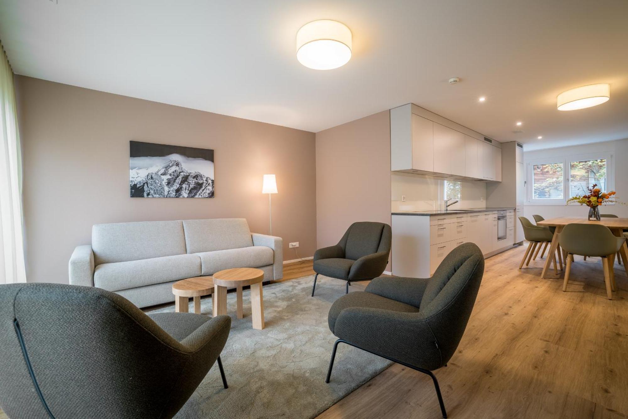 Modern City Apartments 因特拉肯 客房 照片